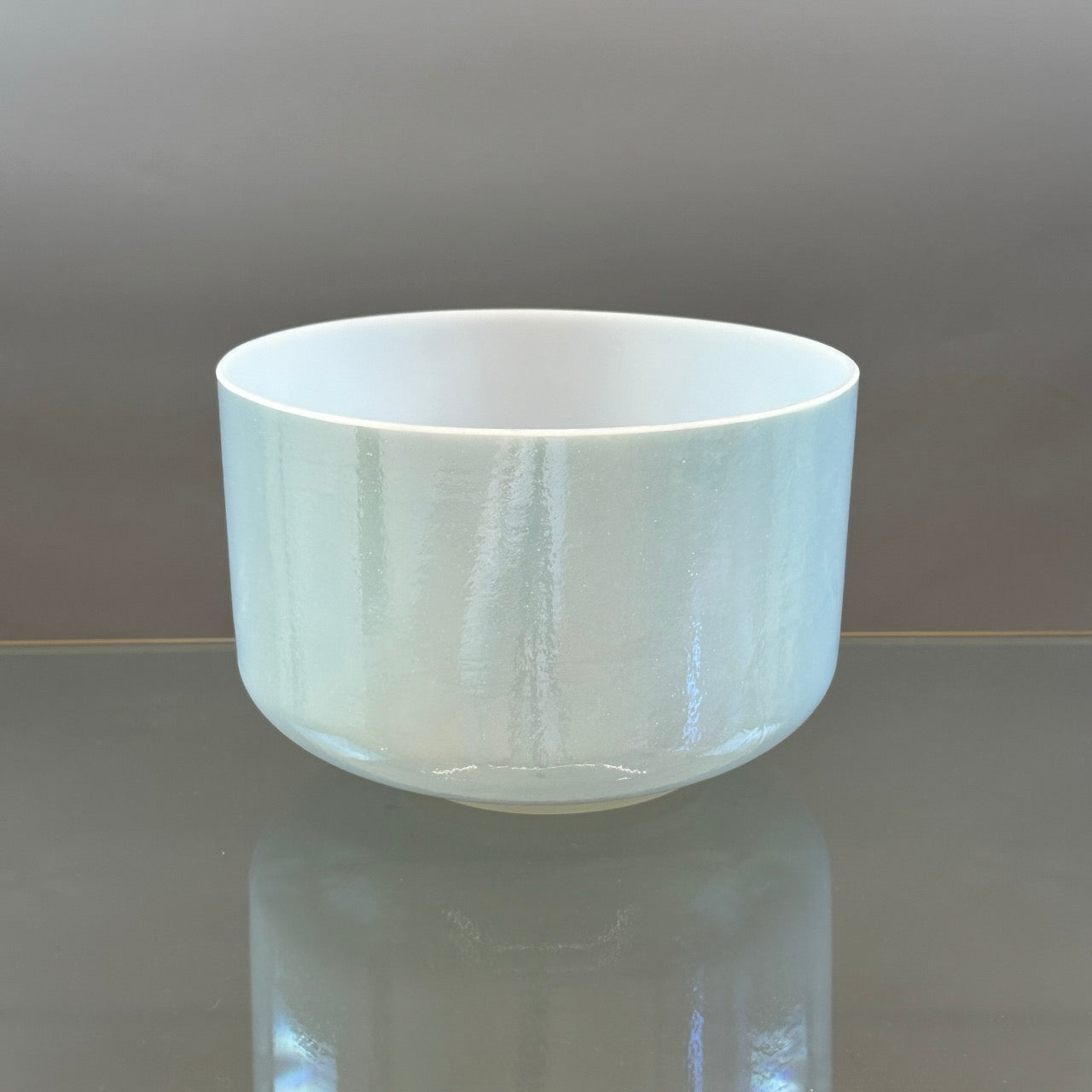 10" C+15 Ocean Gold Alchemy™ Crystal Bowl® Side View