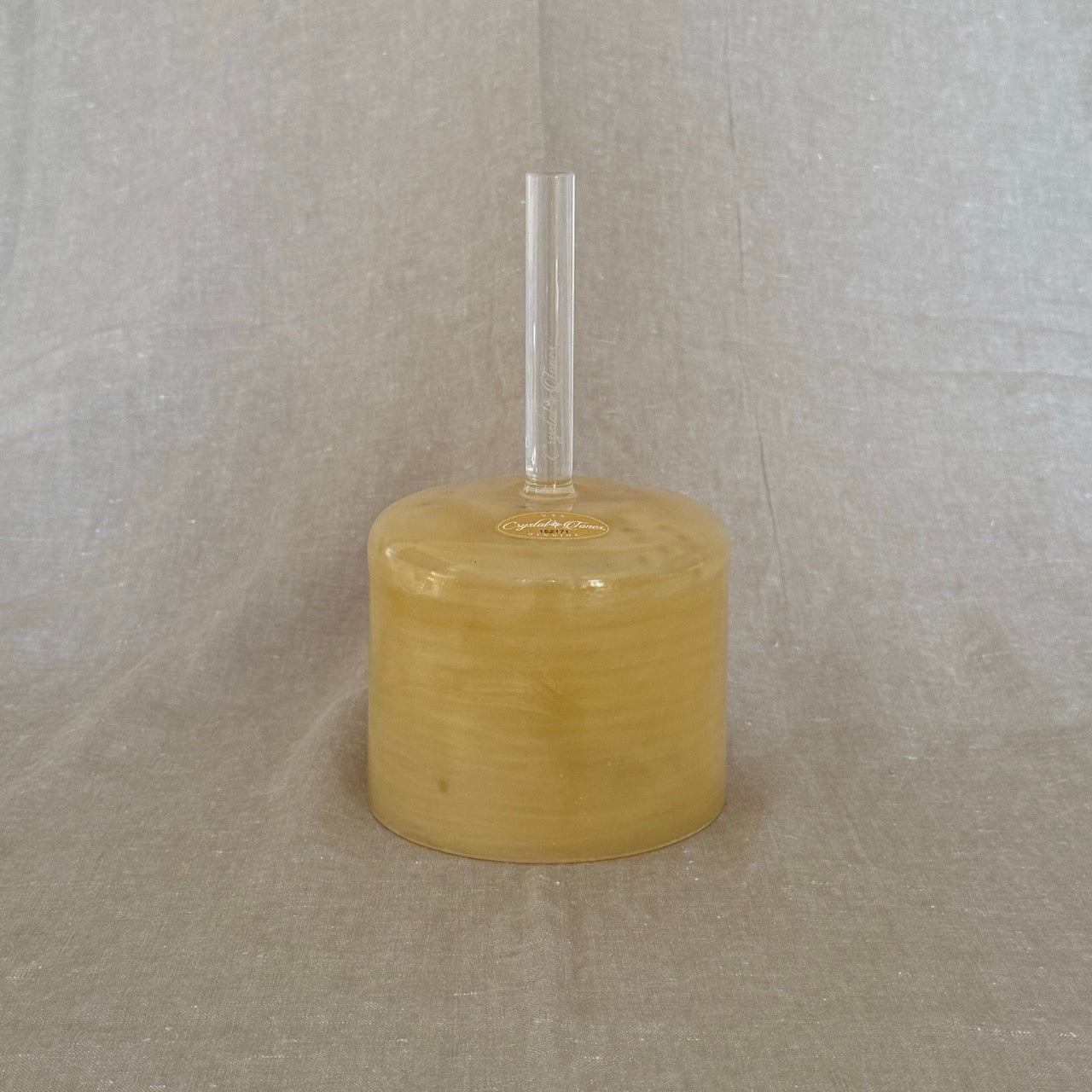 6" B+15 Libyan Gold Tektite, Celestial Rings, Practitioner Alchemy™ Crystal Bowl