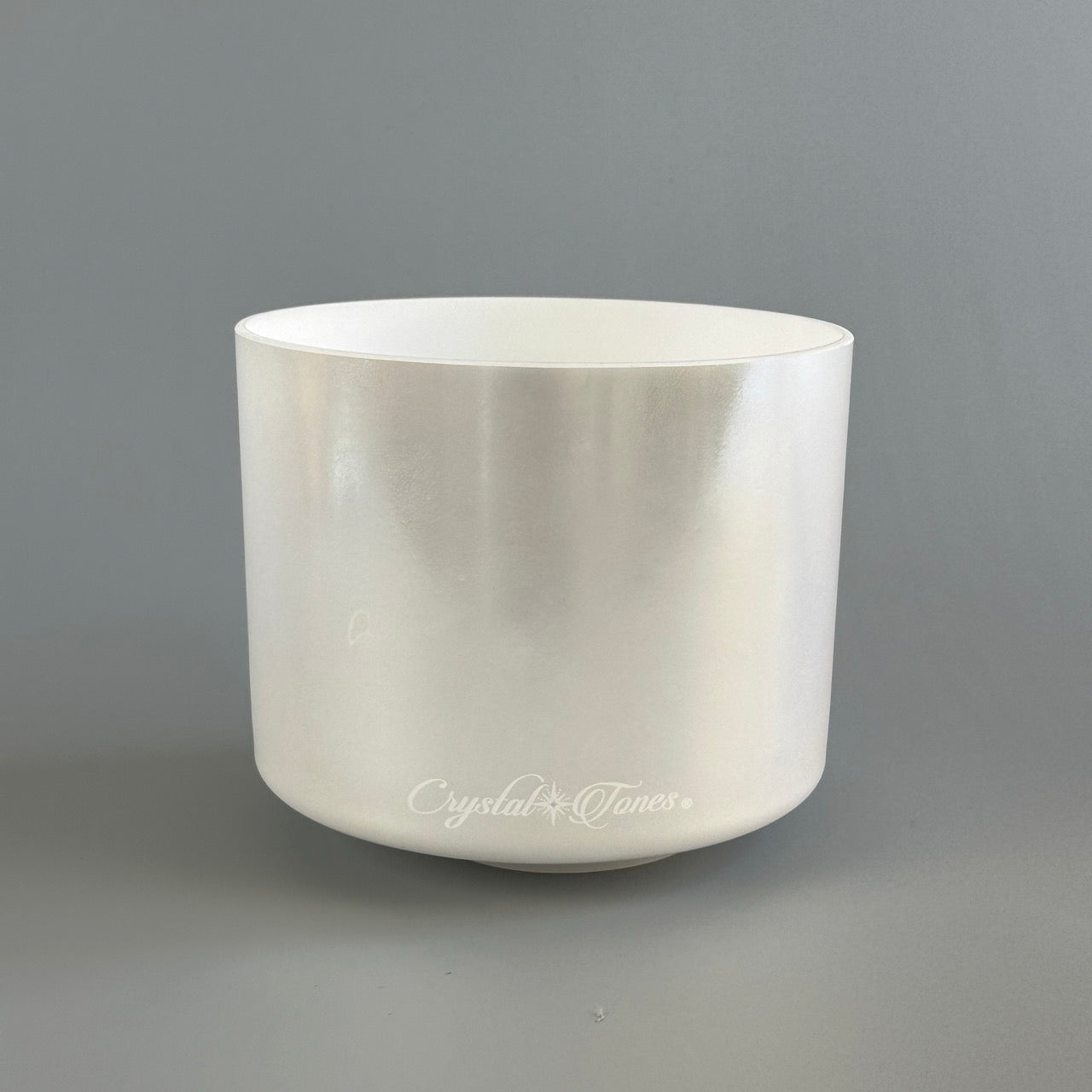 9" C#+30 Palladium Alchemy™ Crystal Bowl® Side View
