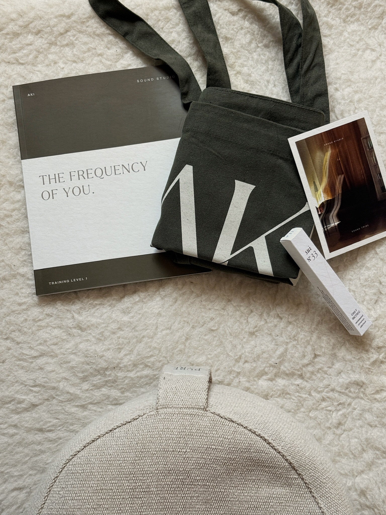AKI Sound Studio Book and Tote Bag
