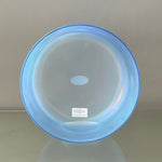10” A-45 Indigo, Platinum Frosted (inside) Alchemy™ Crystal Bowl (Inside View)