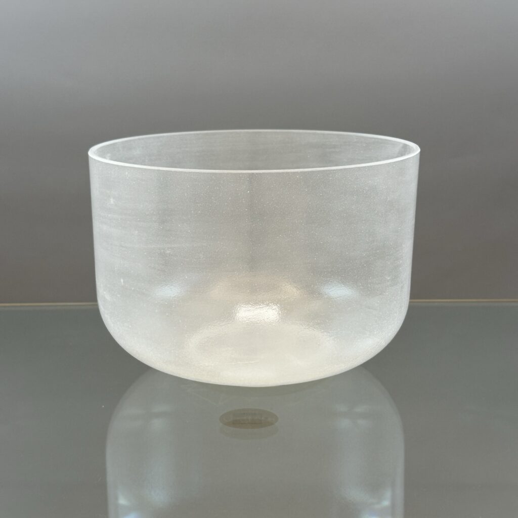 10″ B-45 Great Salt Lake Salt Alchemy™ Crystal Bowl® Side View