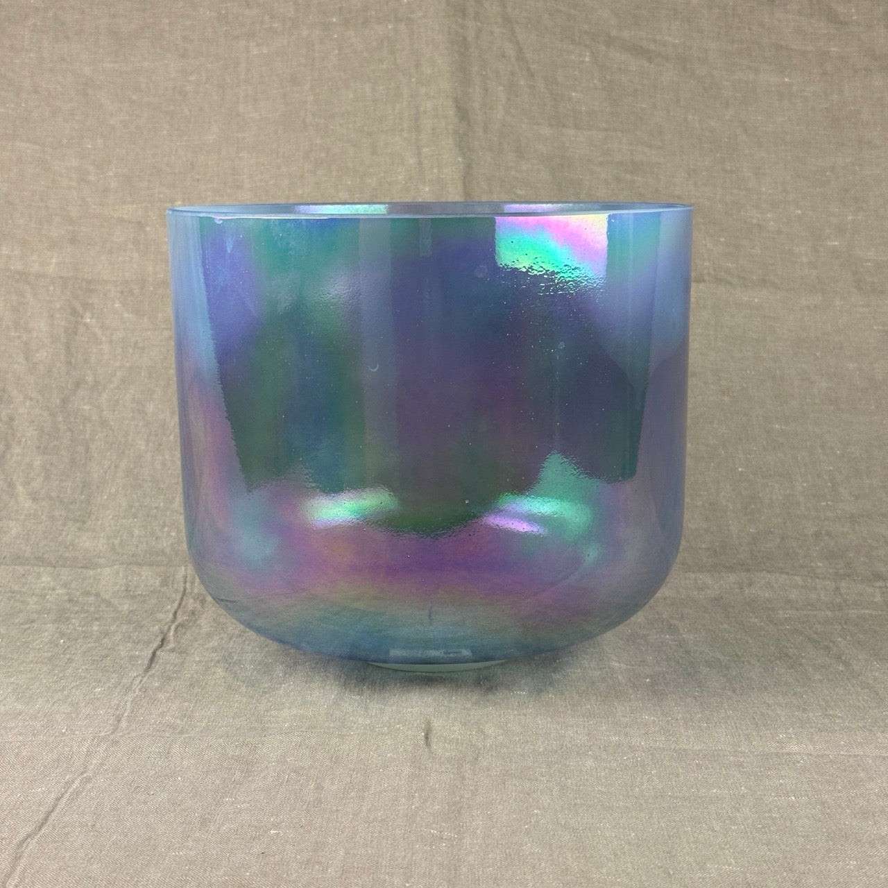 10" A-15 Indigo, Platinum Alchemy™ Crystal Bowl