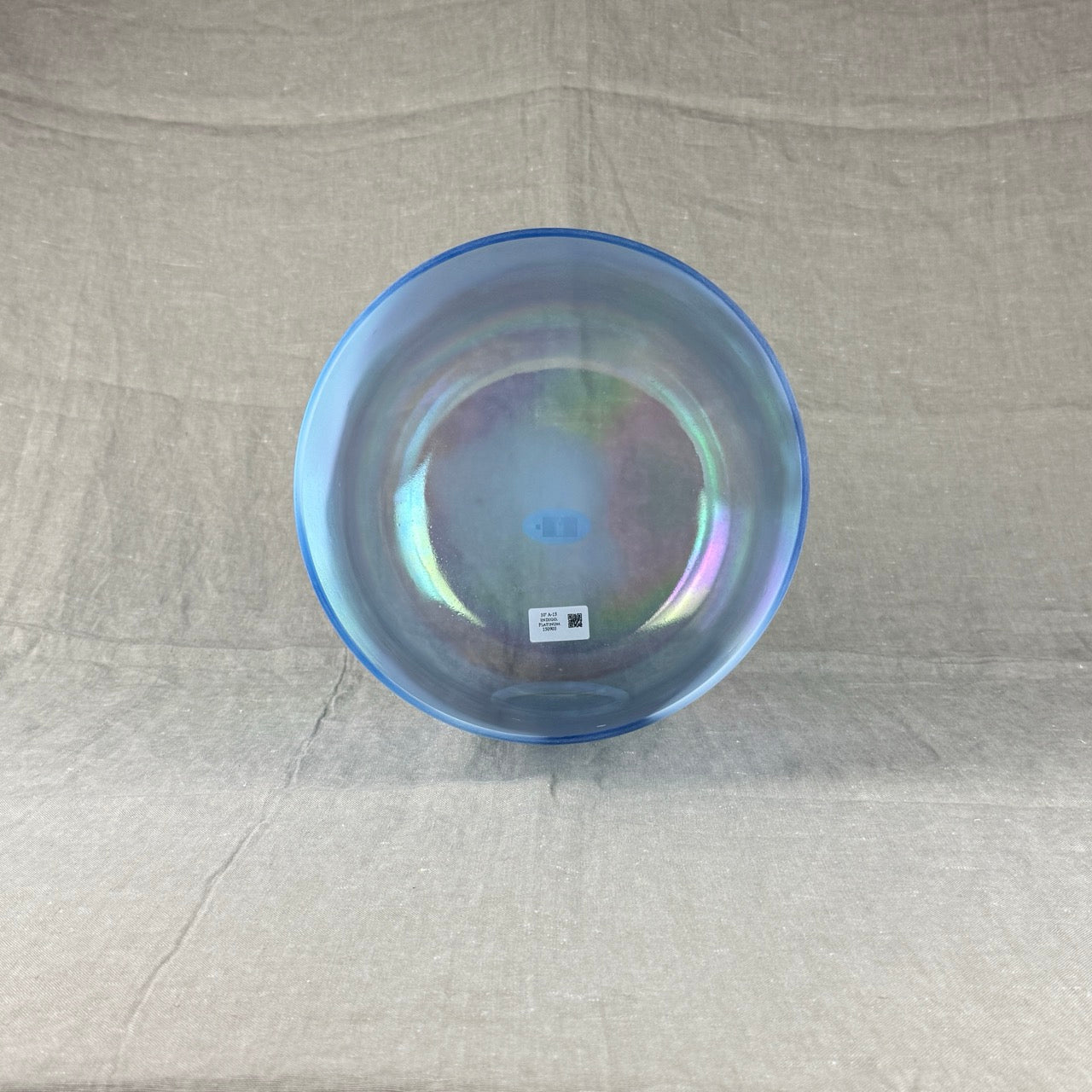 10" A-15 Indigo, Platinum Alchemy™ Crystal Bowl