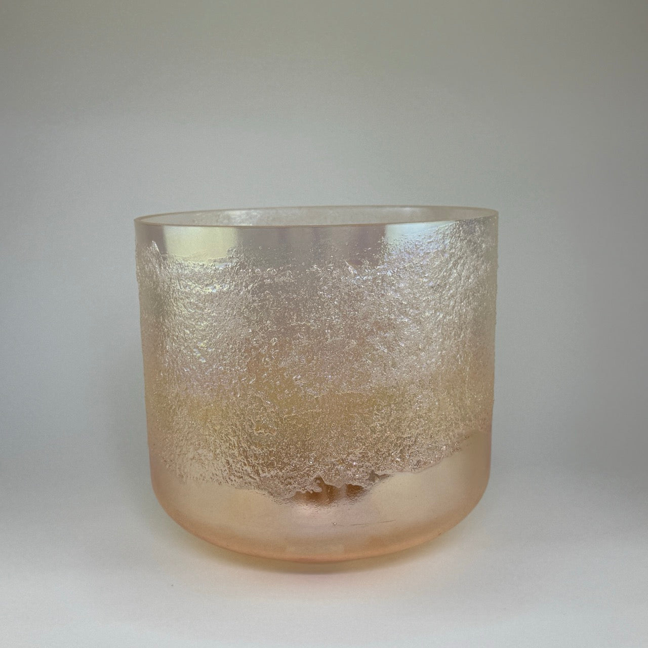 10" A-15 Lemurian Seed, Grandmother, Platinum (Rim) Alchemy™ Crystal Bowl