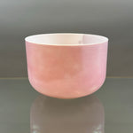 10" A-15 Pink Ocean Gold Alchemy™ Crystal Bowl® Side View
