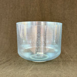 10" A-40 Aqua Aura Gold Azar Alchemy™ Crystal Bowl Side Views
