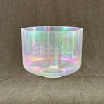10" B-25 Platinum Aliya Alchemy™ Crystal Bowl Side View