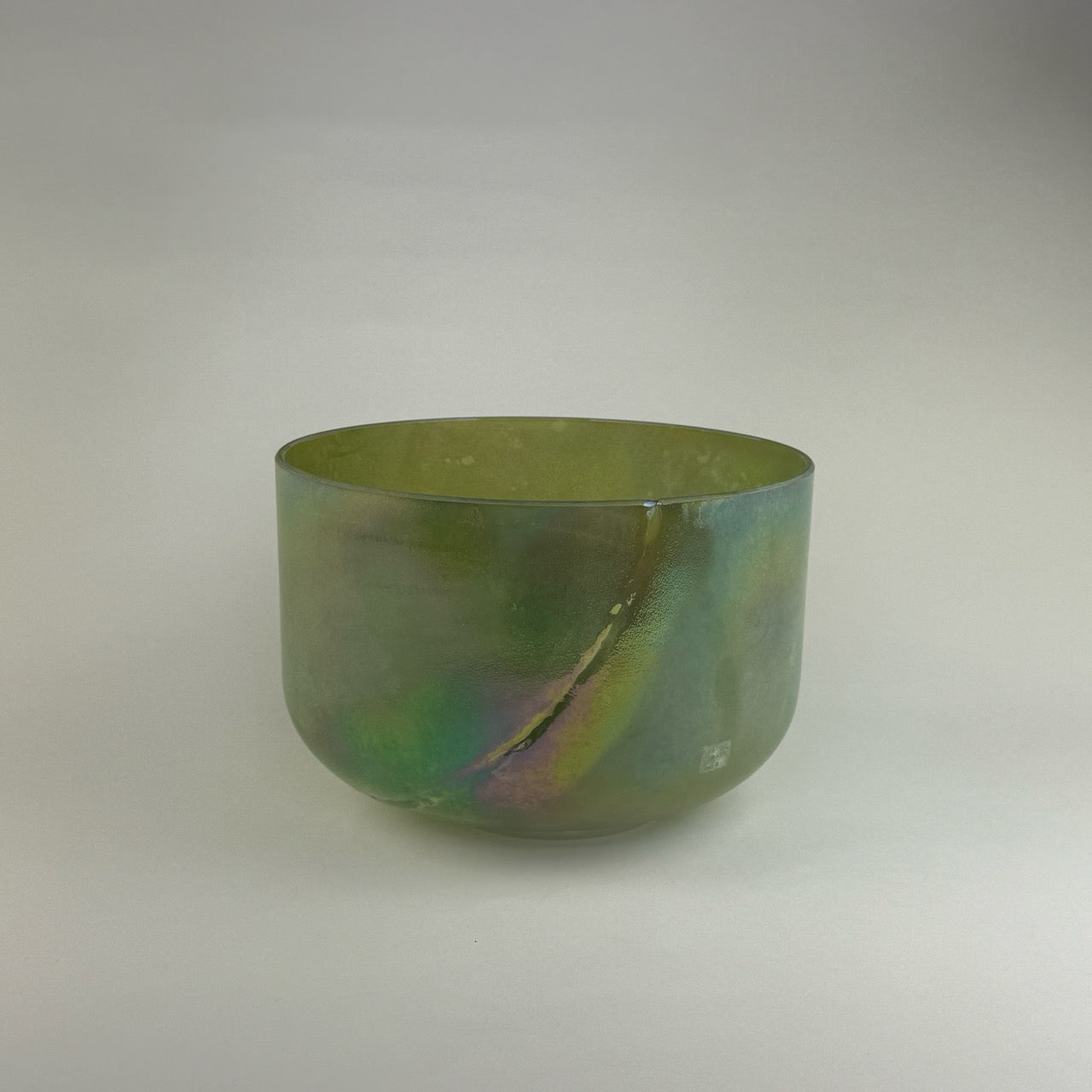 10" B-5 Emerald, Platinum Morph Alchemy™ Crystal Bowl