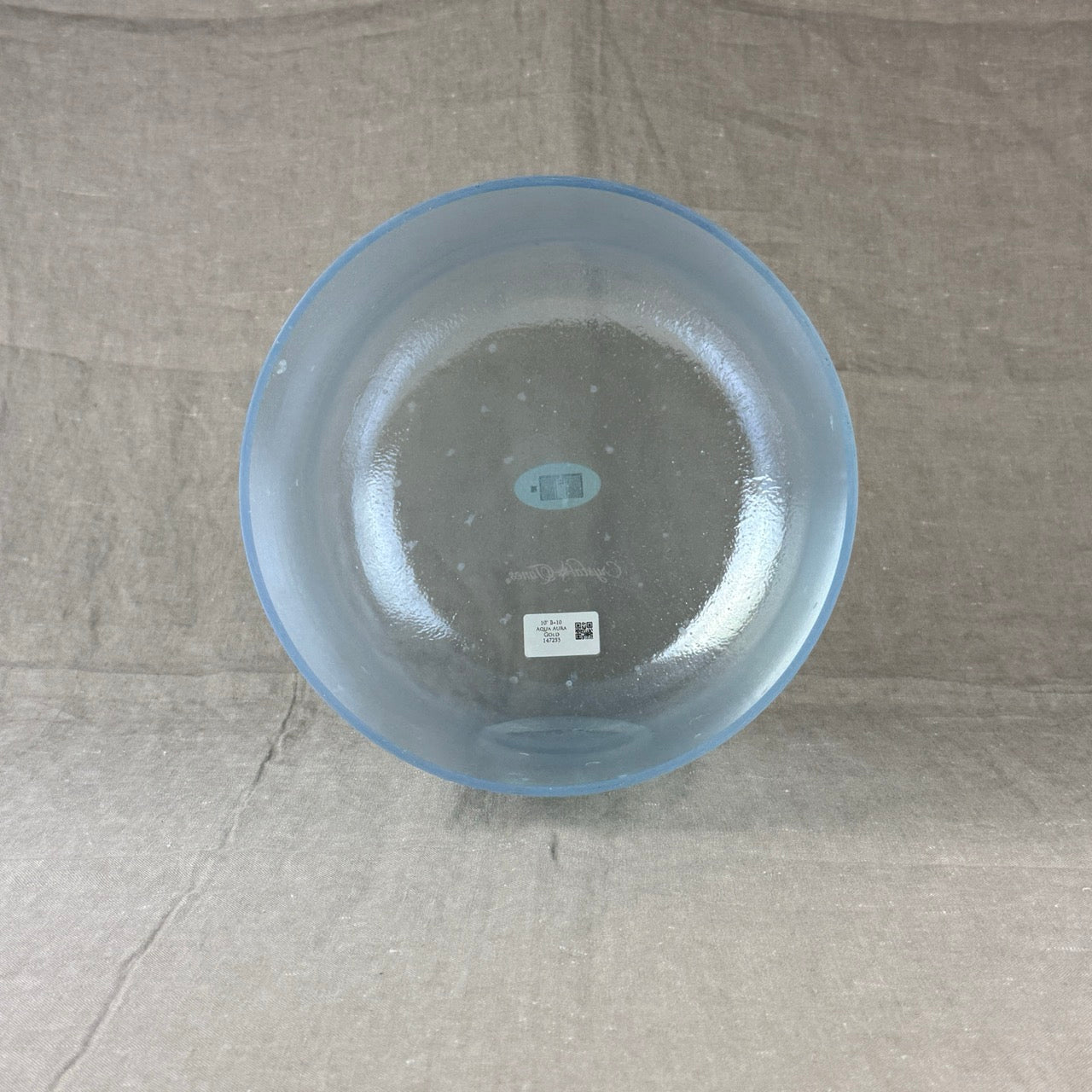 10" B+10 Aqua Aura Gold Alchemy™ Crystal Bowl