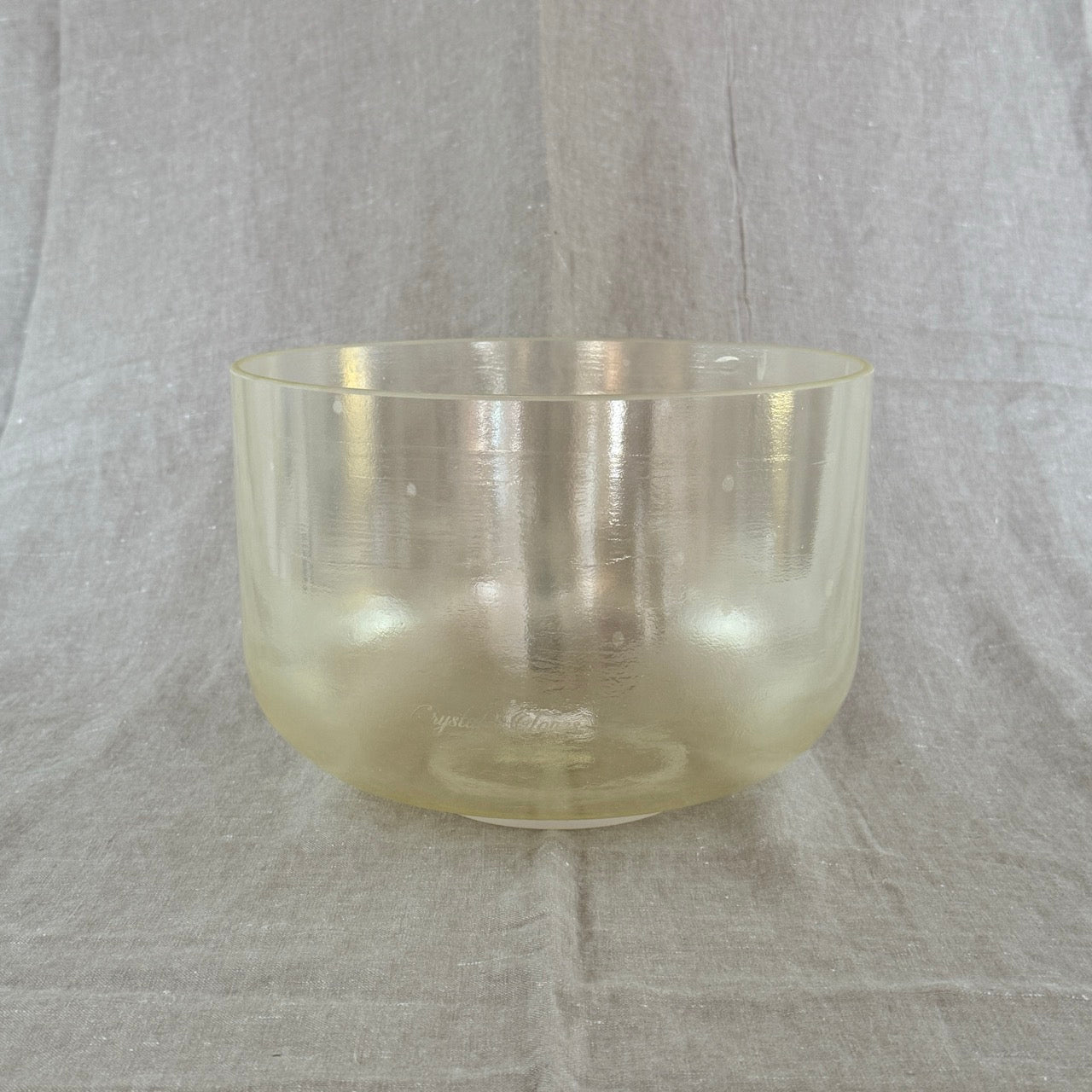 10" C-30 Lemon Aura Gold Alchemy™ Crystal Bowl