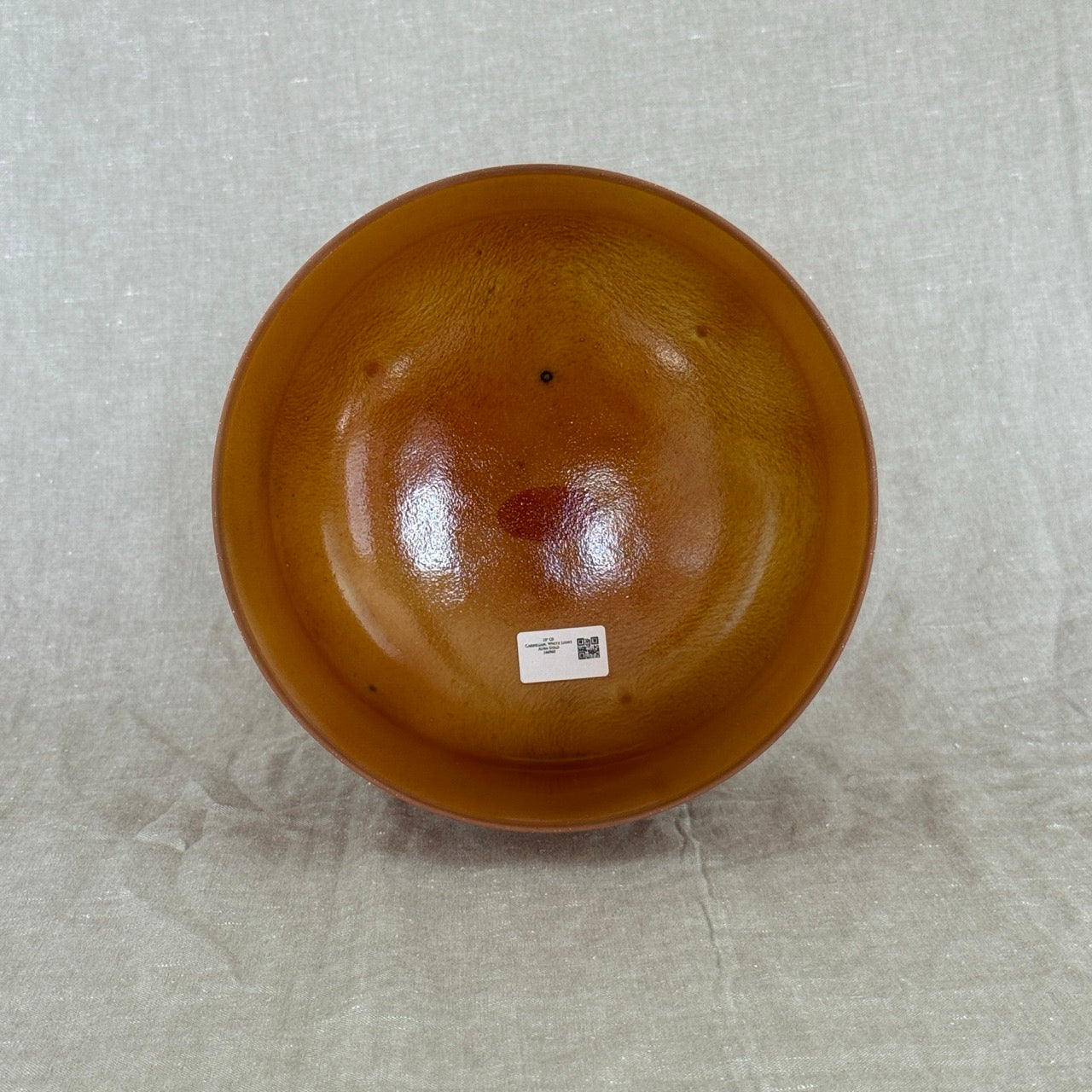 10" C0 Carnelian, White Light Aura Gold Alchemy™ Crystal Bowl