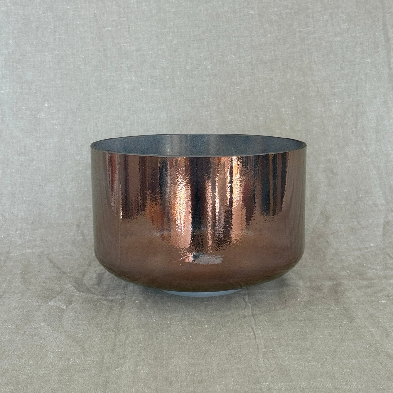 10" D-10 Tibetan Quartz Copper Alchemy™ Crystal Bowl