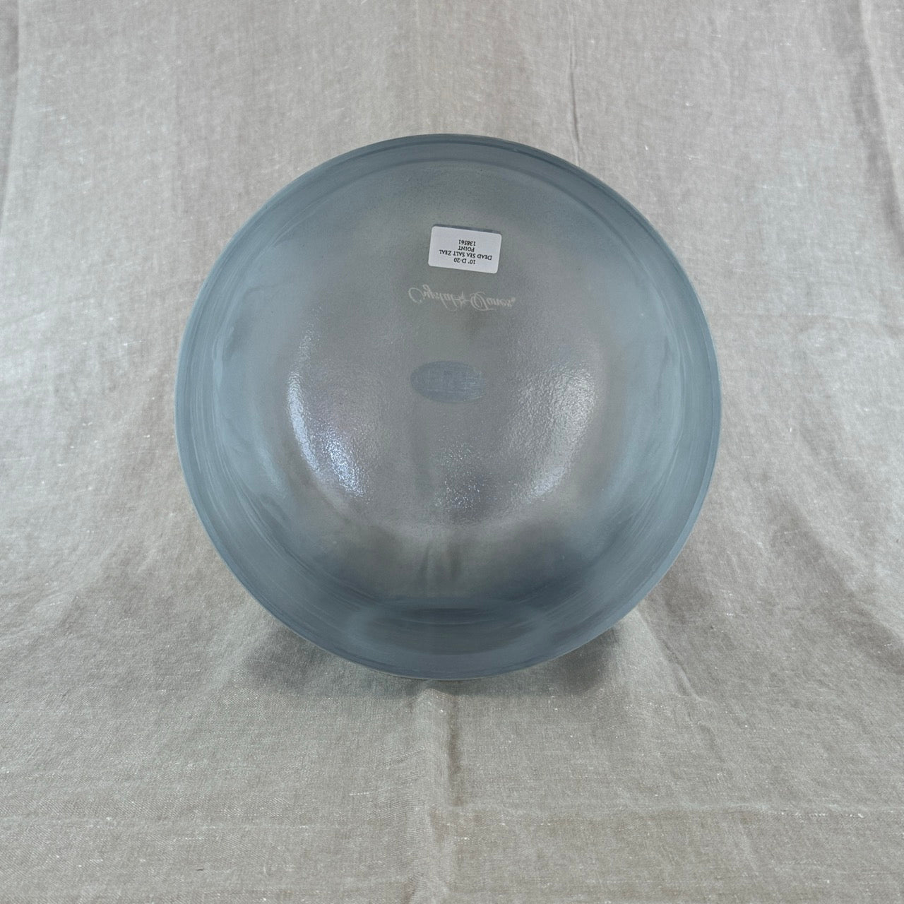 10" D-20 Dead Sea Salt, Zeal Point Alchemy™ Crystal Bowl