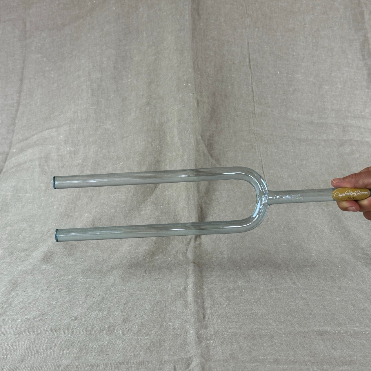 10" F0 Aqua Aura Gold Tuning Fork Alchemy™ Crystal Bowl