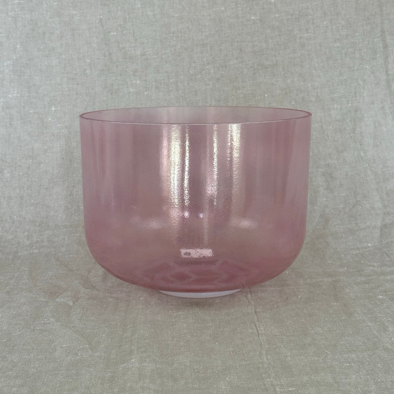 10" G+10 Tesseract Salt, Pink Aura Gold Alchemy™ Crystal Bowl