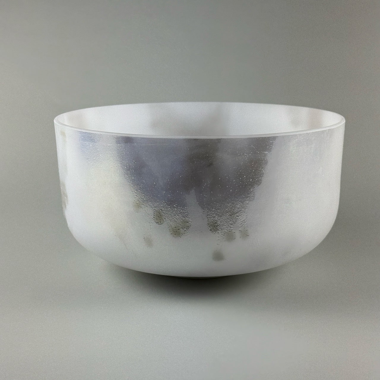 12” C+20 Yagna, Palladium Alchemy™ Crystal Bowl (Side View)
