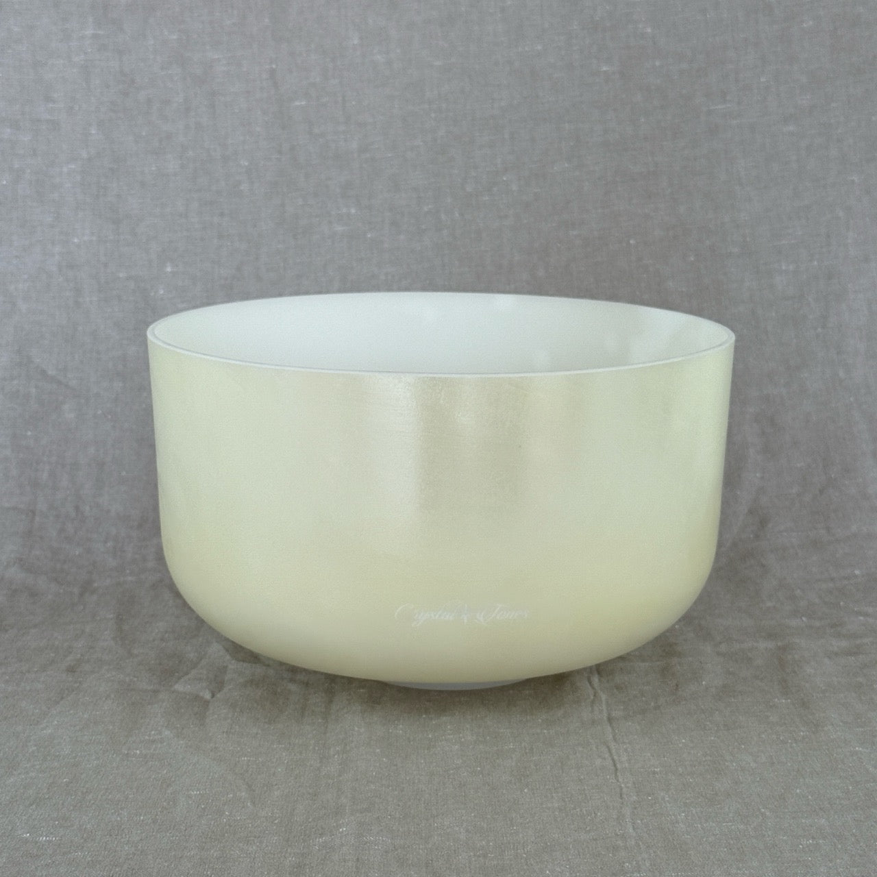 12" D-10 Lemon Angel Gold Alchemy™ Crystal Bowl