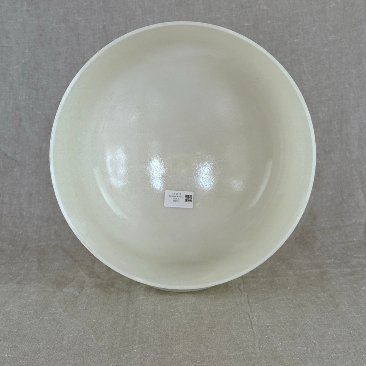 12" D-10 Lemon Angel Gold Alchemy™ Crystal Bowl