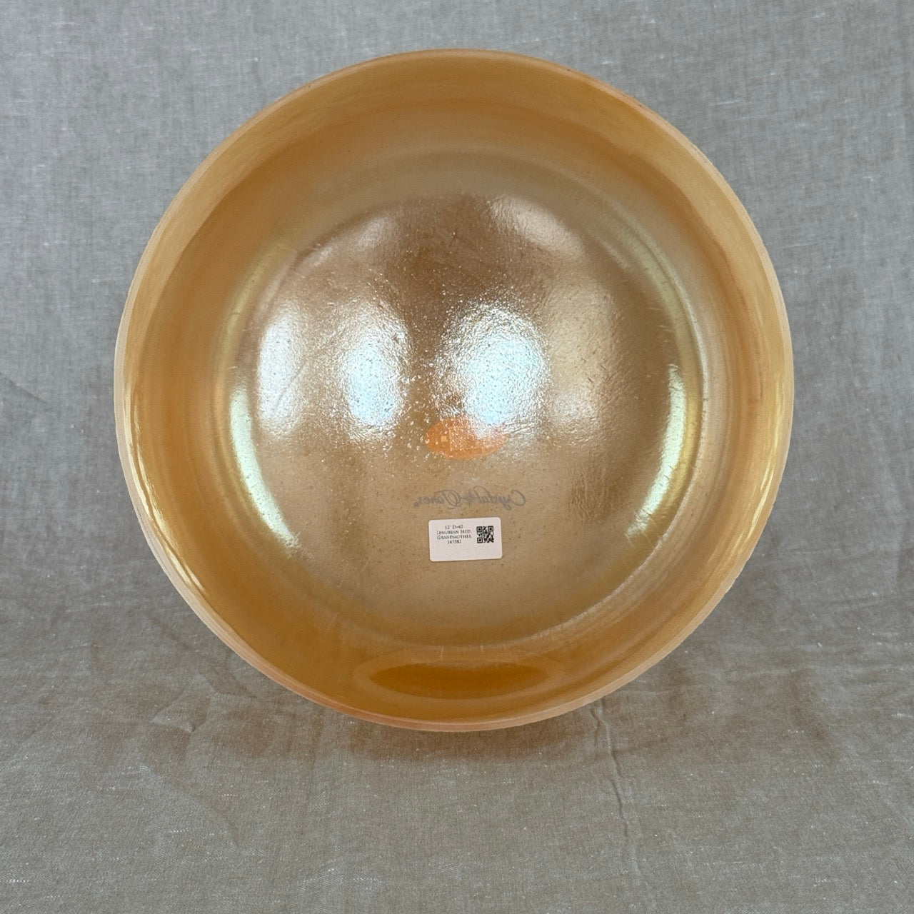 12" D+40 Lemurian Seed, Grandmother Alchemy™ Crystal Bowl