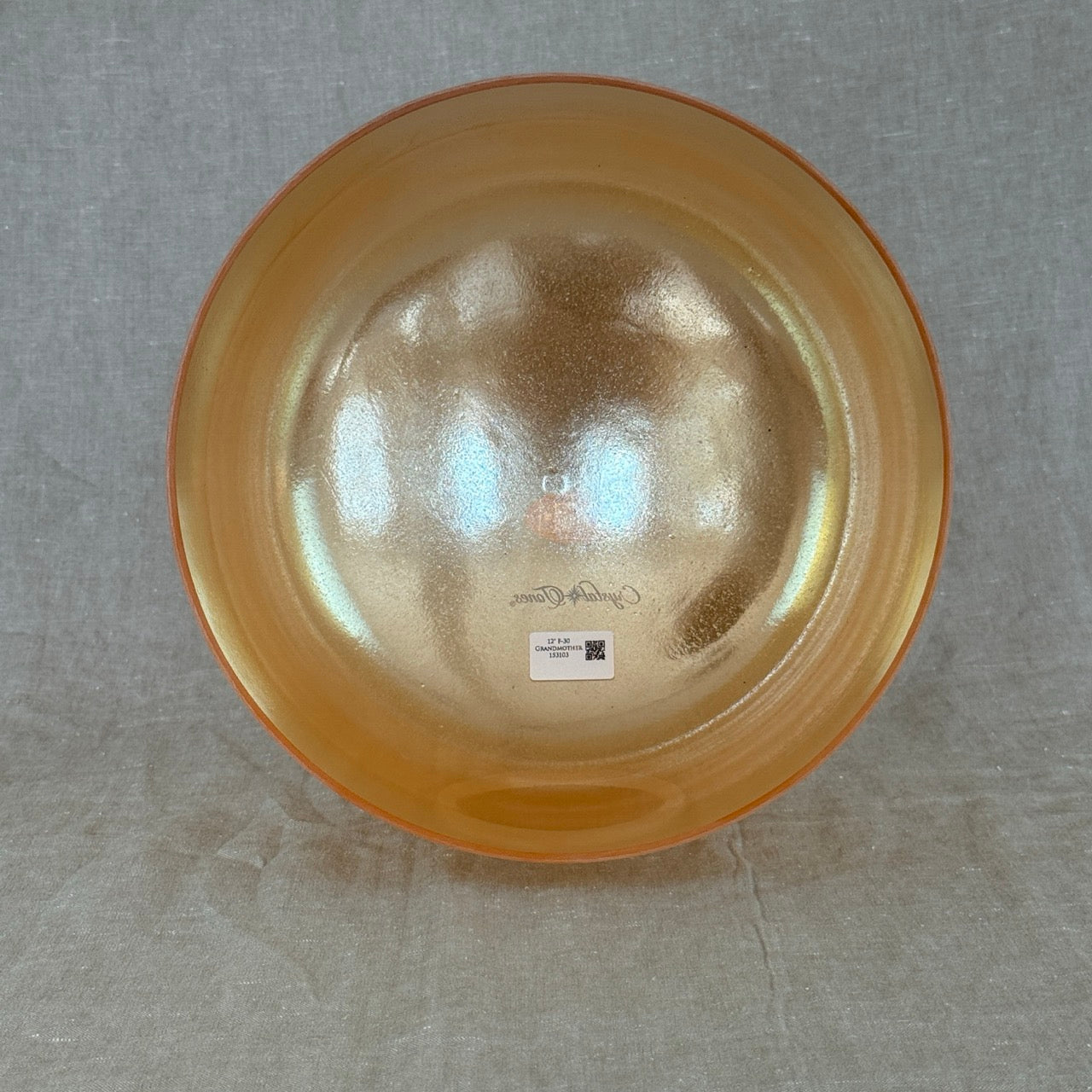 12" F-30 Grandmother Alchemy™ Crystal Bowl