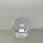 6" C+25 Azeztulite, Violet Aura Gold Alchemy™ Crystal Bowl® Inside View