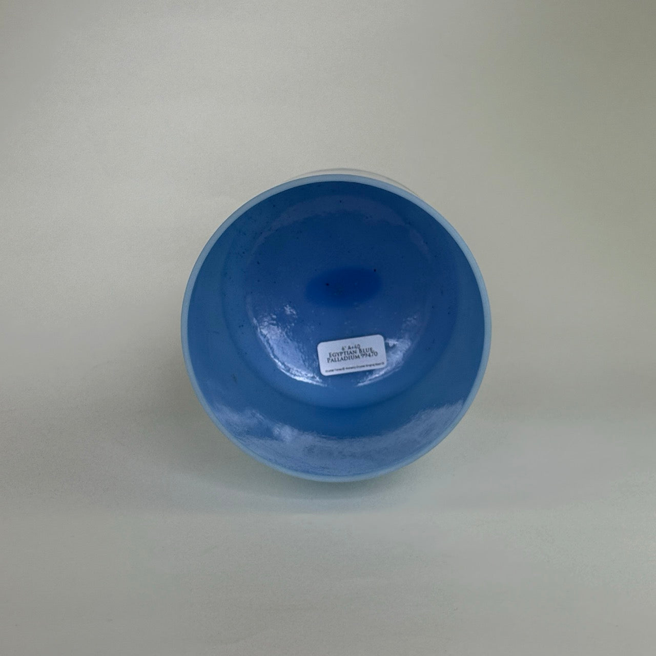6" A+40 Egyptian Blue, Palladium Alchemy™ Crystal Bowl