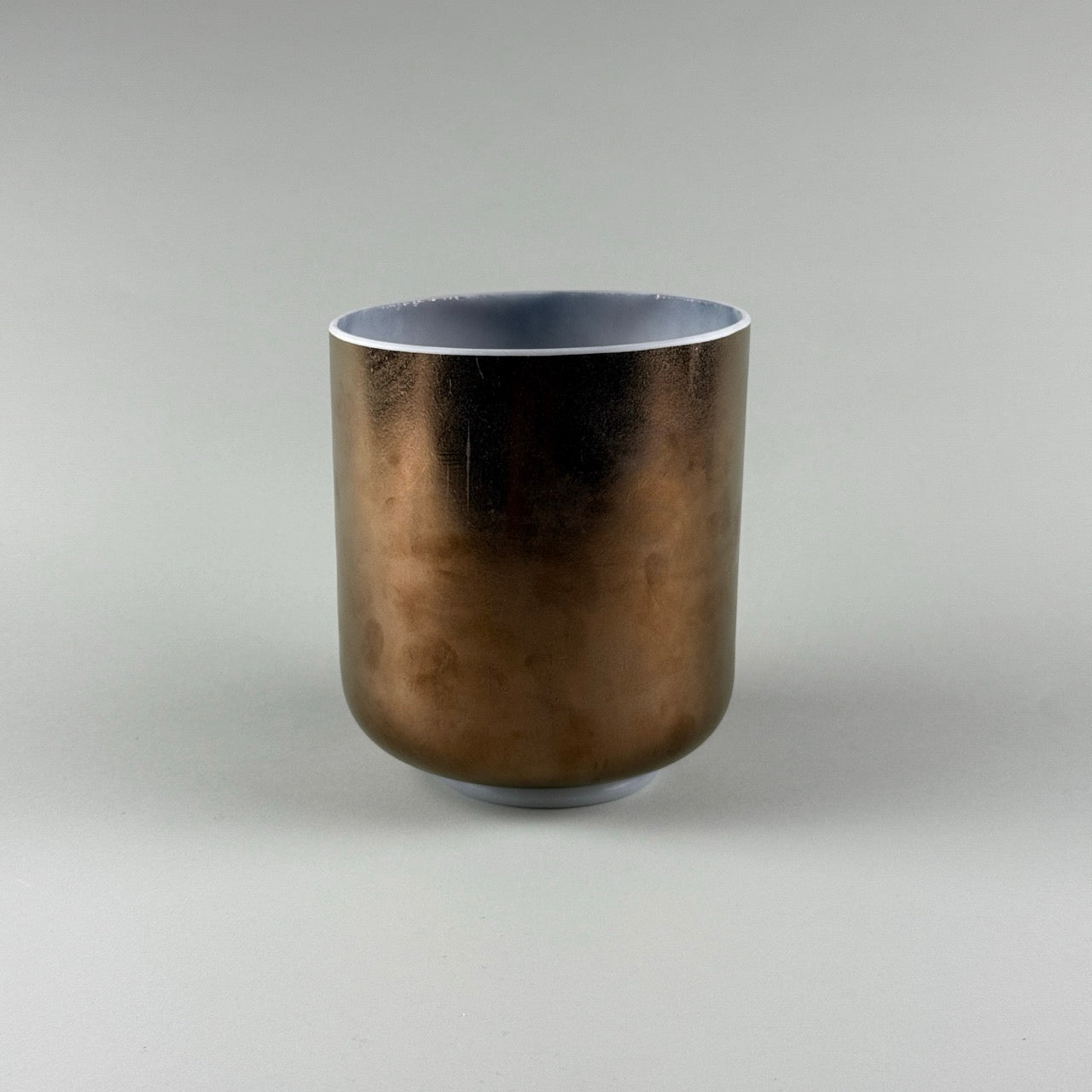 6” A+35 Tibetan Quartz Copper Alchemy™ Crystal Bowl (Side View)
