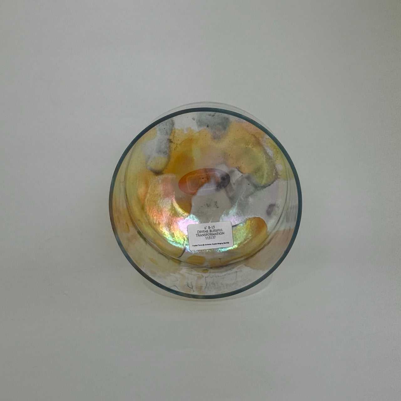 6" B-15 Divine Blissful Transformation Alchemy Crystal Bowl