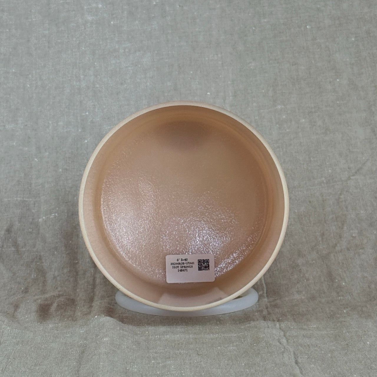 6" B+40 Monroe-Utah Hot Springs Alchemy™ Crystal Bowl