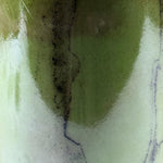 6” G0 Mt. Shasta Serpentine, White Light Angel Gold Frosted Inside Alchemy™ Crystal Bowl (Colour Close Up)