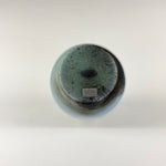 6” G0 Mt. Shasta Serpentine, White Light Angel Gold Frosted Inside Alchemy™ Crystal Bowl (Base View)