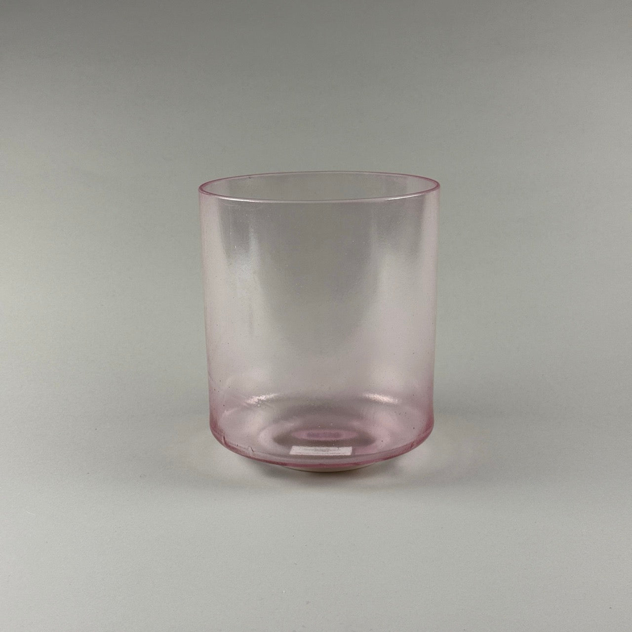 6” G+35 Pink Aura Gold Alchemy™ Crystal Bowl (Side View)
