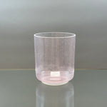 6" C+15 Pink Aura Gold Alchemy™ Crystal Bowl® Side View