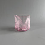 7" A-40 Azeztulite, Pink Aura Gold Alchemy™ Crystal Bowl® Side View