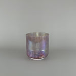 7" A+5 Divine Twin Violet Flame Kryon Alchemy™ Crystal Bowl®  Side View