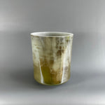 7" D+5 Itoigawa Jade, White Light Angel Gold Alchemy™ Crystal Bowl® Side View