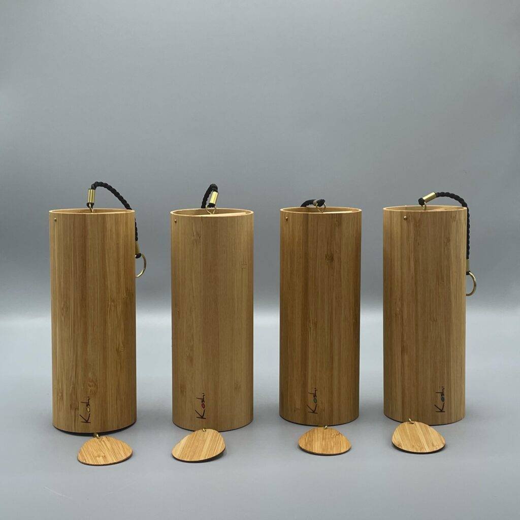 Koshi Bamboo Chime - Set (Earth, Fire, Water, Wind)