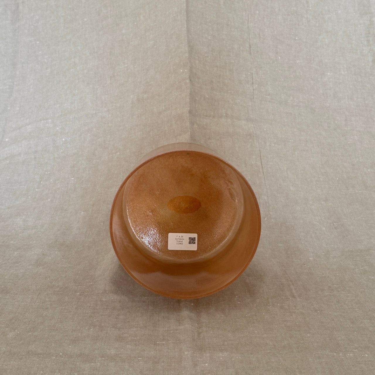 7" A-25 Imperial Topaz Alchemy™ Crystal Bowl