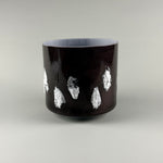7” A+25 Anchi Frosted Inside Alchemy™ Crystal Bowl (Side View)