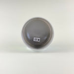 7” B-45 Charcoal, Platinum Alchemy™ Crystal Bowl (Inside View)