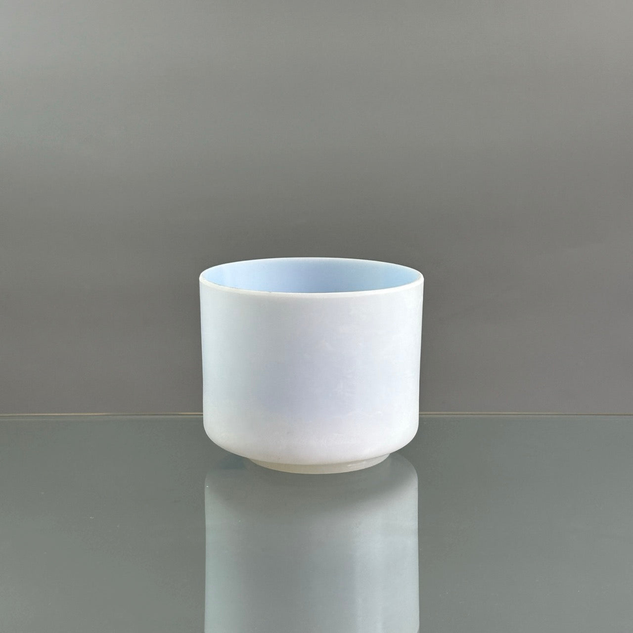 7" D+50 Turquoise Alchemy™ Crystal Bowl® Side View