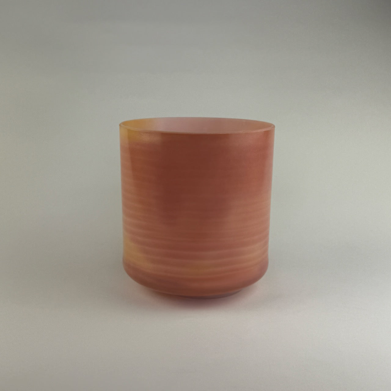 7" F#-25 Sedona Red Rock Alchemy Crystal Bowl