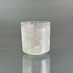 7" G+45 Lemurian Seed, Platinum Alchemy™ Crystal Bowl® Side View