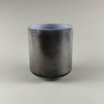 7” G+20 Ebony Angel Gold, Ocean Indium (Inside) Alchemy™ Crystal Bowl (Side View)