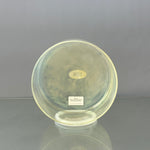 8" E+40 Citrine, White Light Aura Gold Alchemy™ Crystal Bowl® Inside View