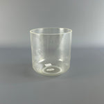 8" D+25 Lemon Aura Gold Morph Alchemy™ Crystal Bowl® Side View