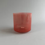 8" G-20 Rose Quartz Alchemy™ Crystal Bowl® Side View