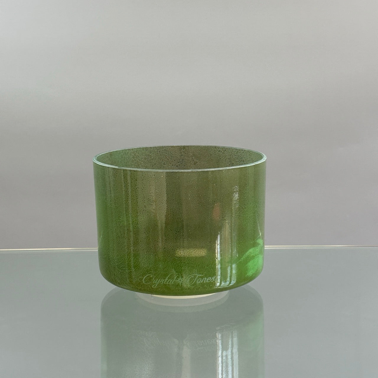 8" A-5 Andara Alchemy™ Crystal Bowl® Side View