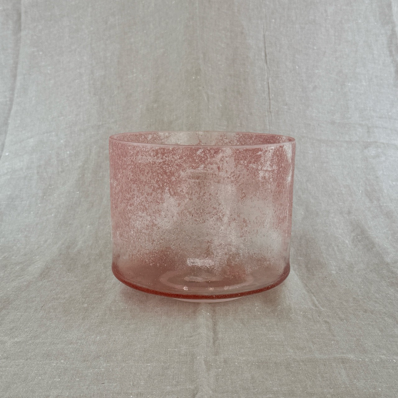 8" B-20 Lemurian Seed, Rose Quartz Alchemy™ Crystal Bowl